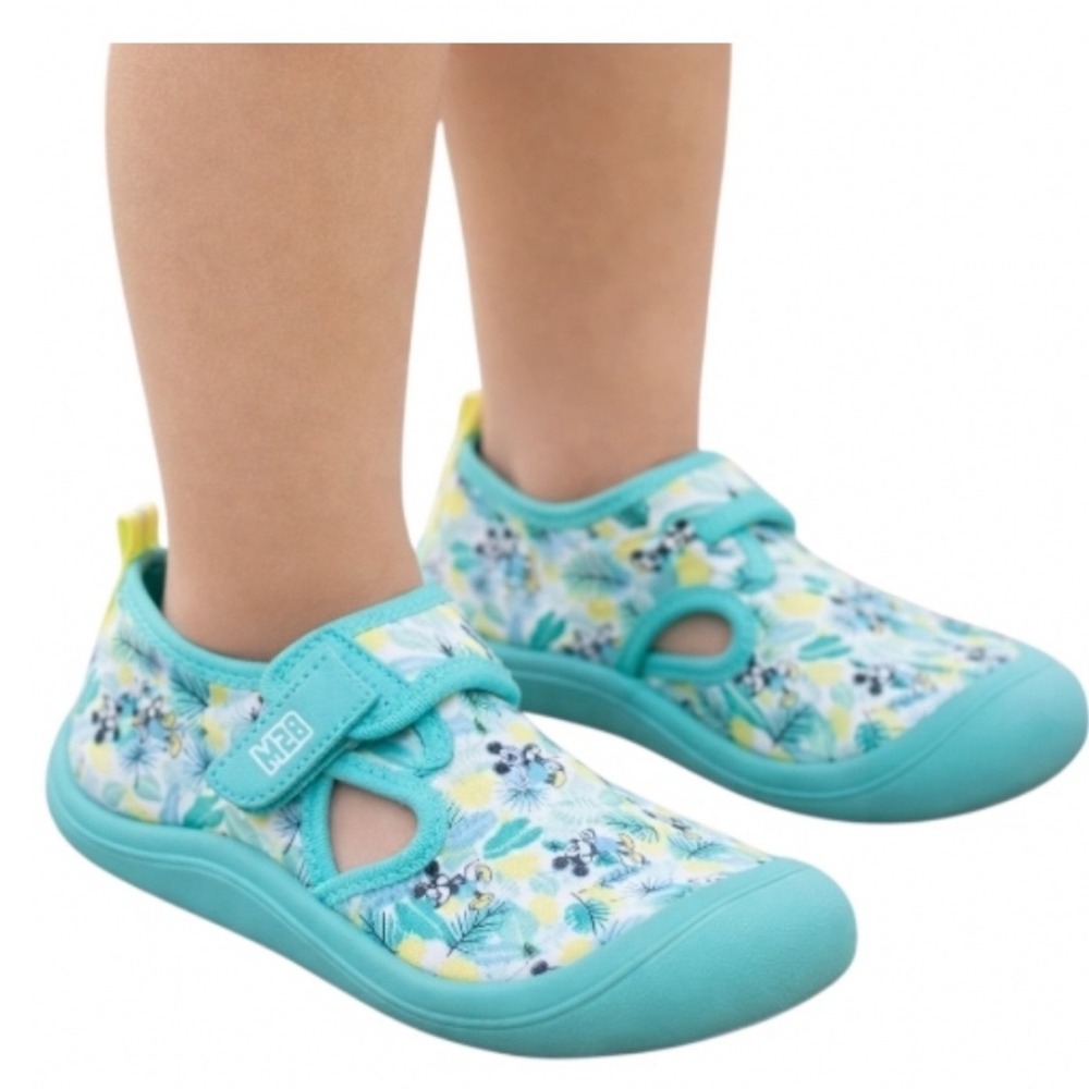 Bundle Toddler Girls Reef Mickey Mouse Water Shoes Beach Summer sz 5-6 Blue - Picture 6 of 11
